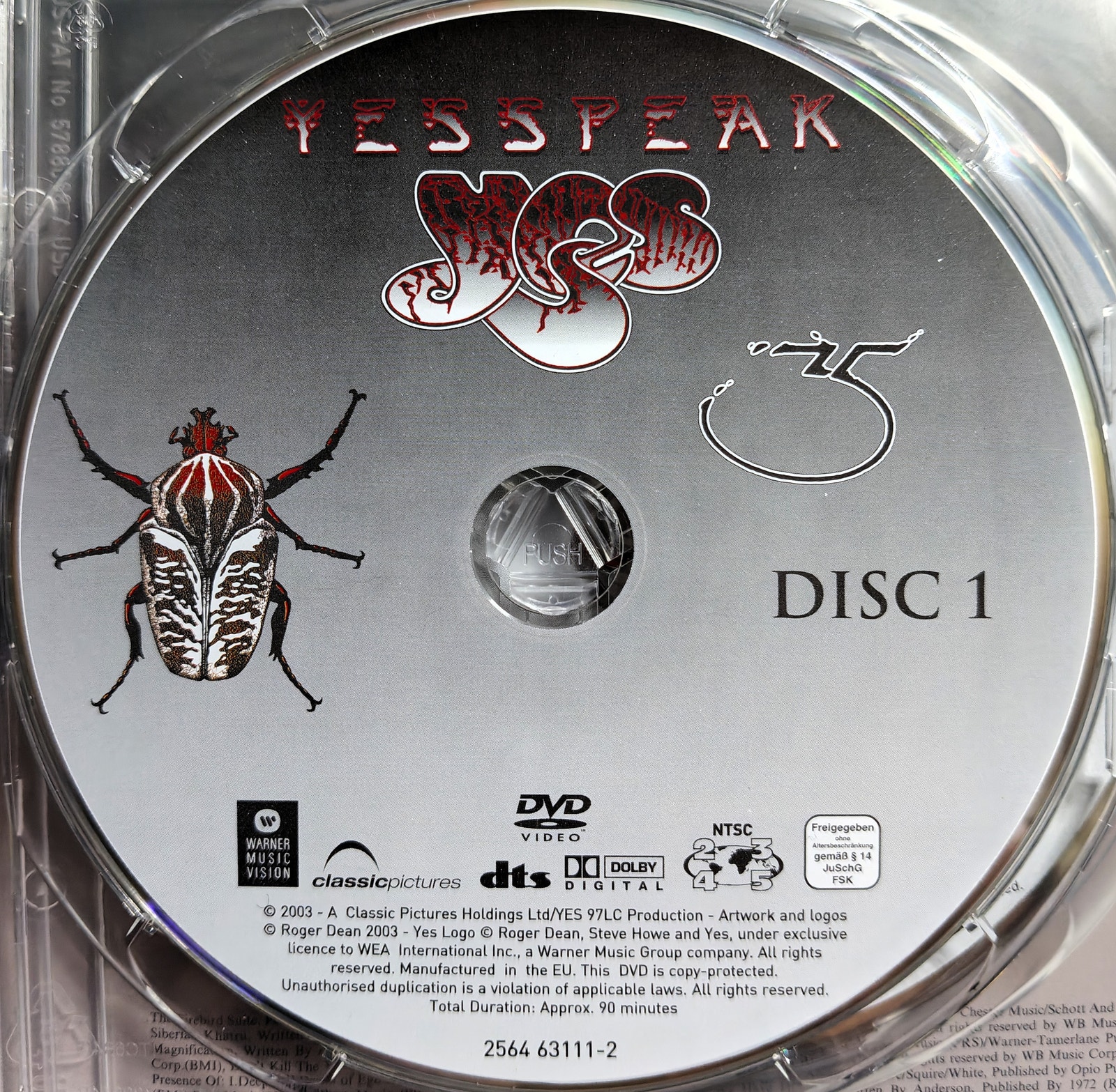 Yes – Yesspeak (2-DVD) – Progressiivisen rockin