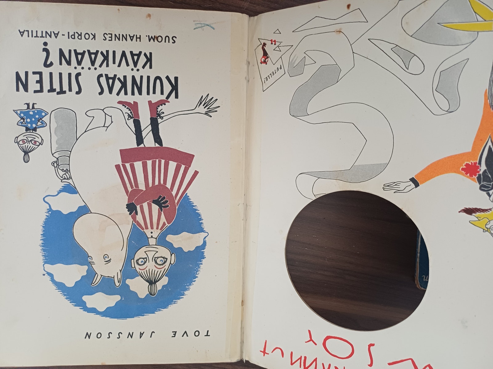 Tove Jansson Kuinkas sitten kävikään? kuvakirja | Tori