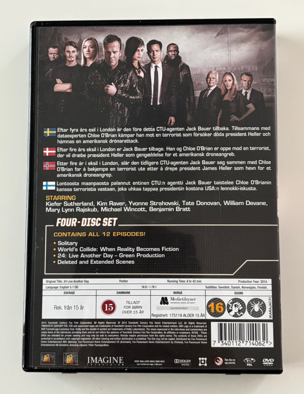 24: Live Another Day (24 : Lontoo) 9. kausi | Tori