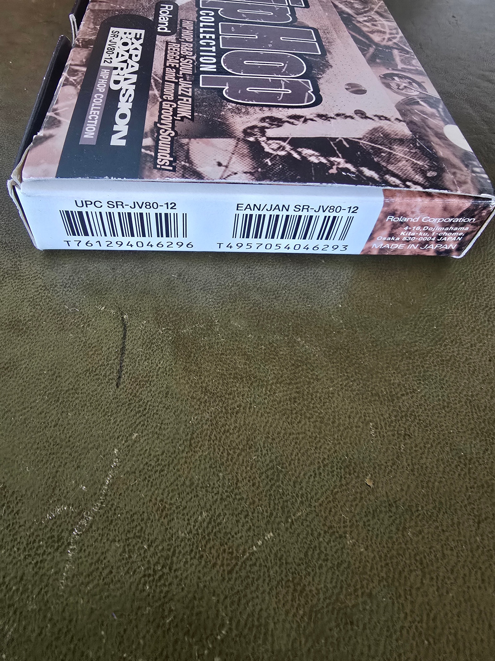 Roland ~ Expansion Board ~ SR-JV80-12 ~ Hip Hop Collection ~ Made 