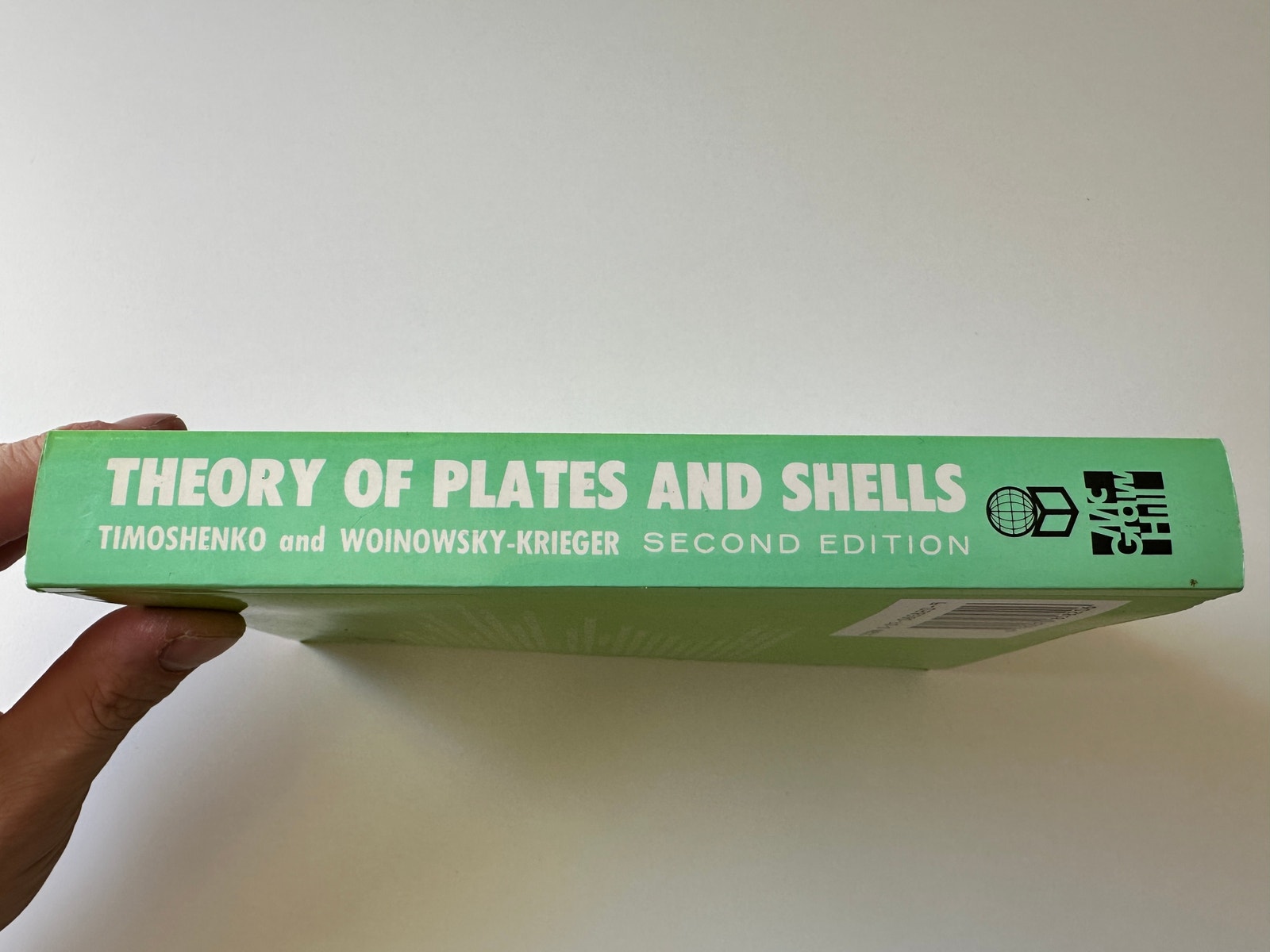 Theory of Plates and Shells (1976) Stephen P. Timoshenko, S