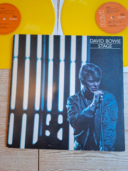 DAVID BOWIE『STAGE』LP2枚組　イエロー盤 DAVID BOWIE 'STAGE' ORIGINAL DBL YELLOW VINYL ALBUM. A rare chance