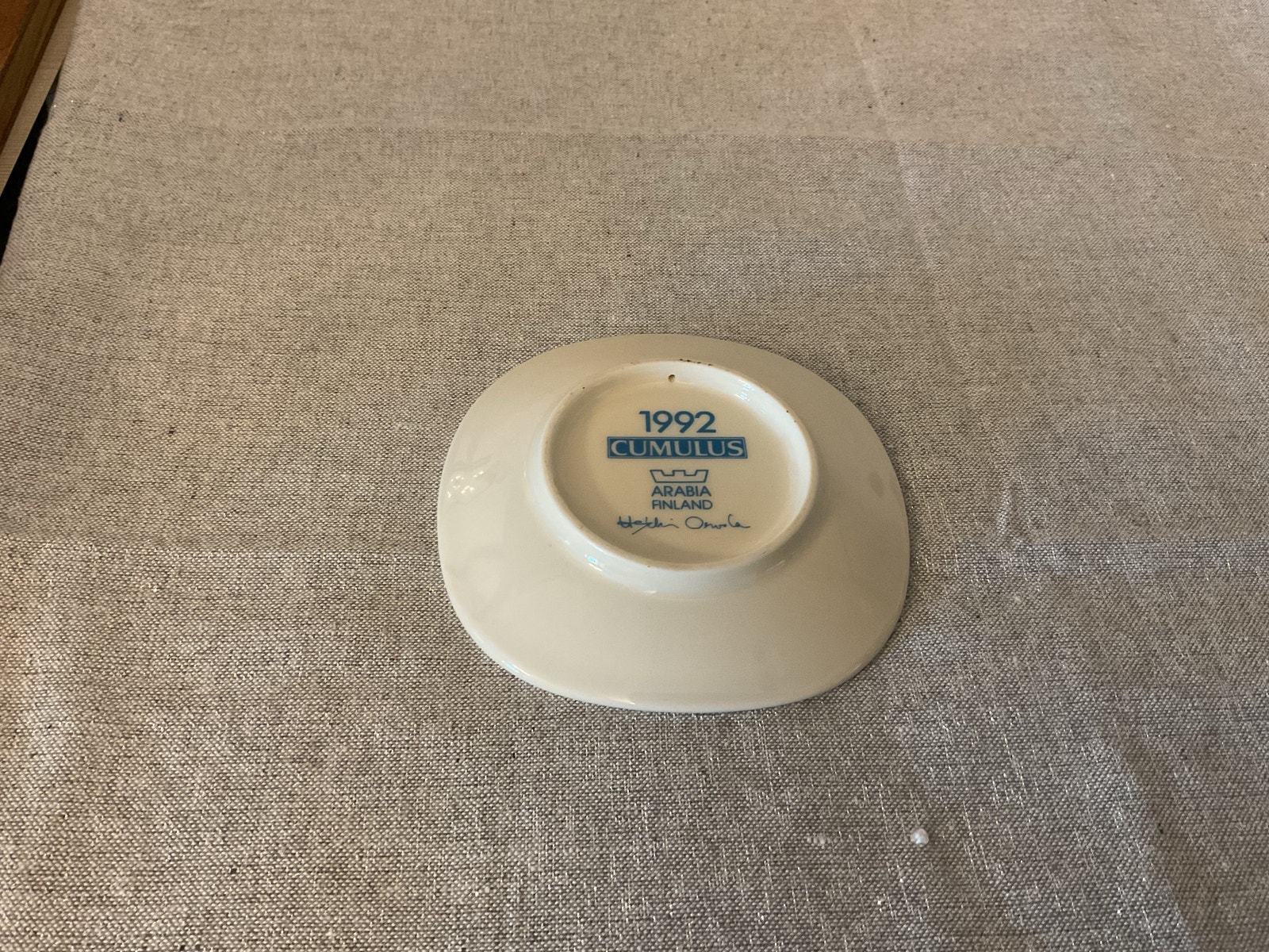 ARABIA CUMULUS 皿 1991年製 Arabia （アラビア） Cumulus glass dish │ 北欧 フィンランド