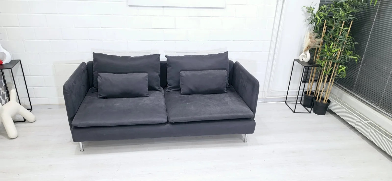 (A59) Söderhamn sohva käsinojilla , ilmainen kuljetus, free delivery. Myydään