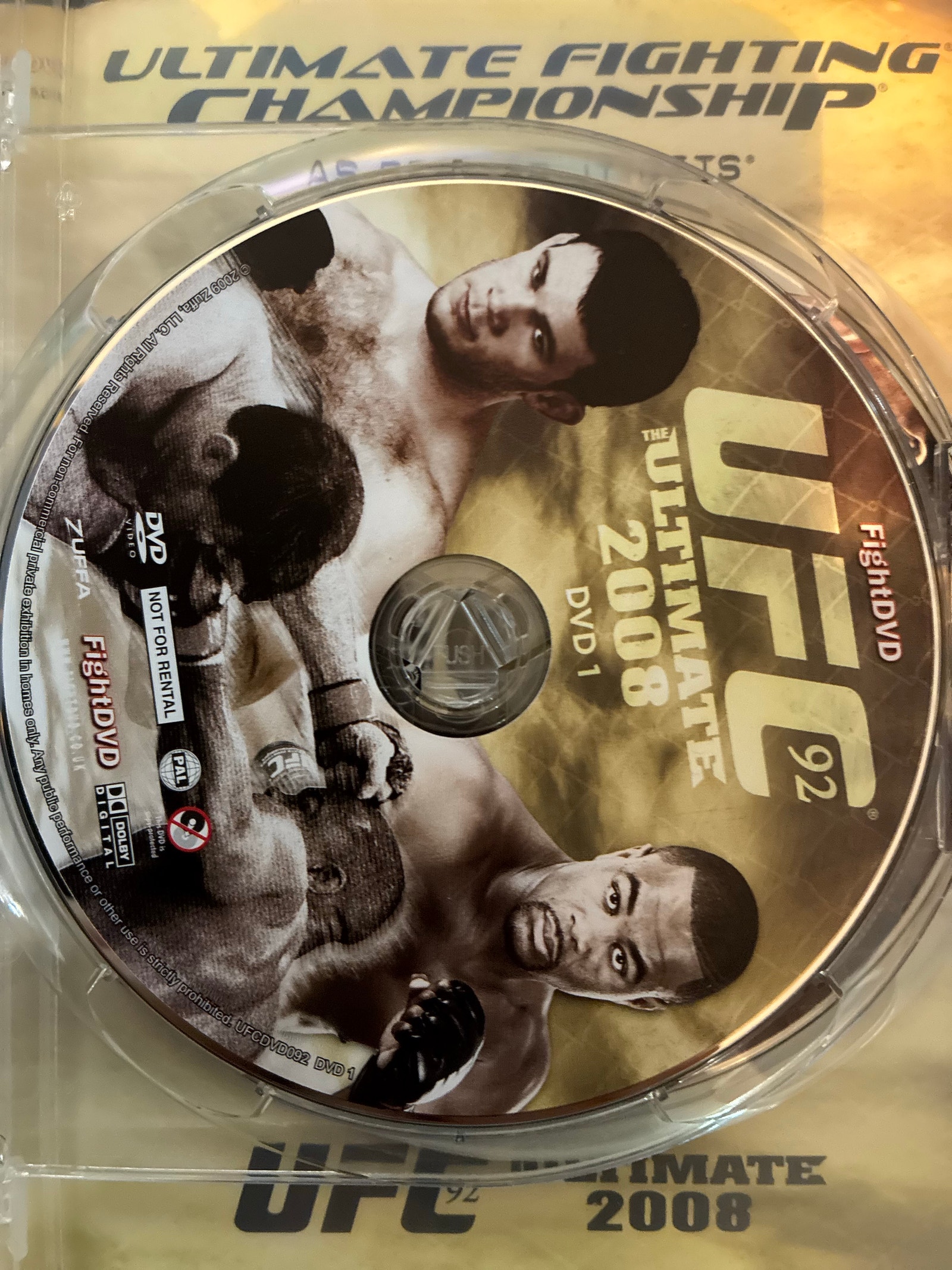 UFC 92 Ultimate 2-DVD Edition - Fight DVD | Tori