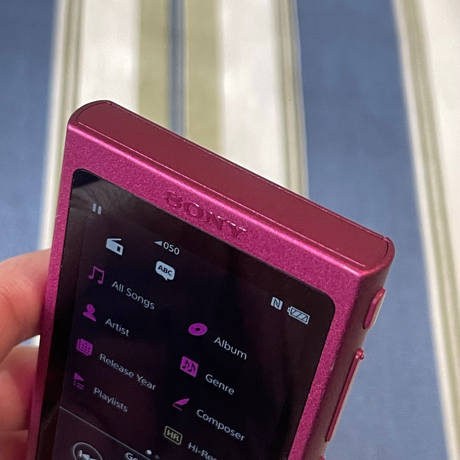 Sony Walkman NW-A35 Hi-res sarja musiikkisoitin pinkki | Tori