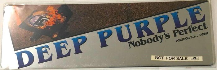 Deep Purple - Nobody's Perfect / Great Deep Purple Promo