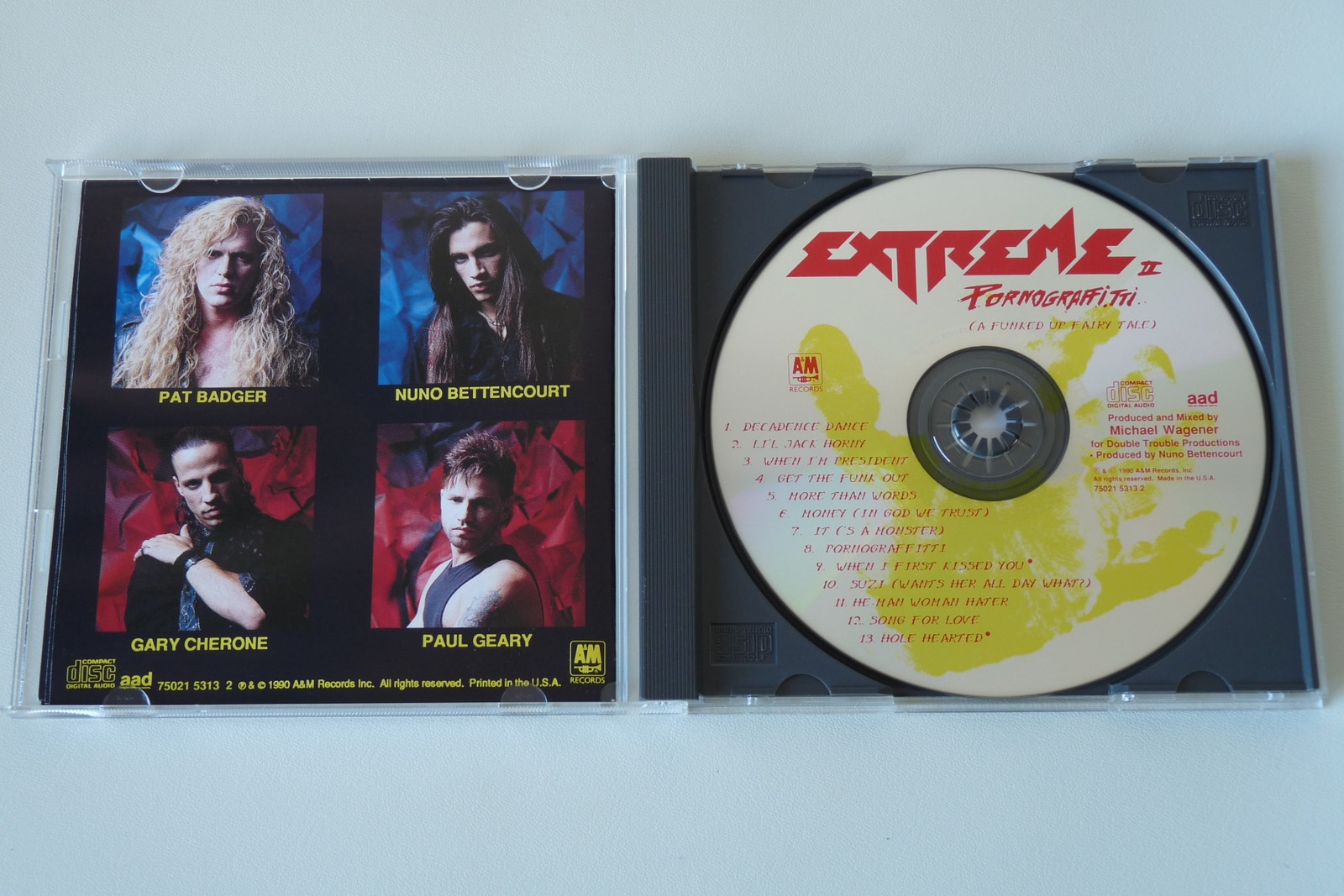 Extreme “Pornograffitti”, CD, 1990 | Tori