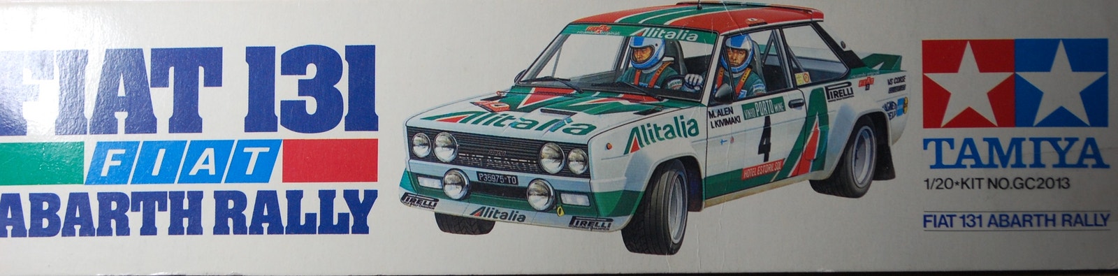 Tamiya Fiat 131 Abarth Rally 1:20 | Tori