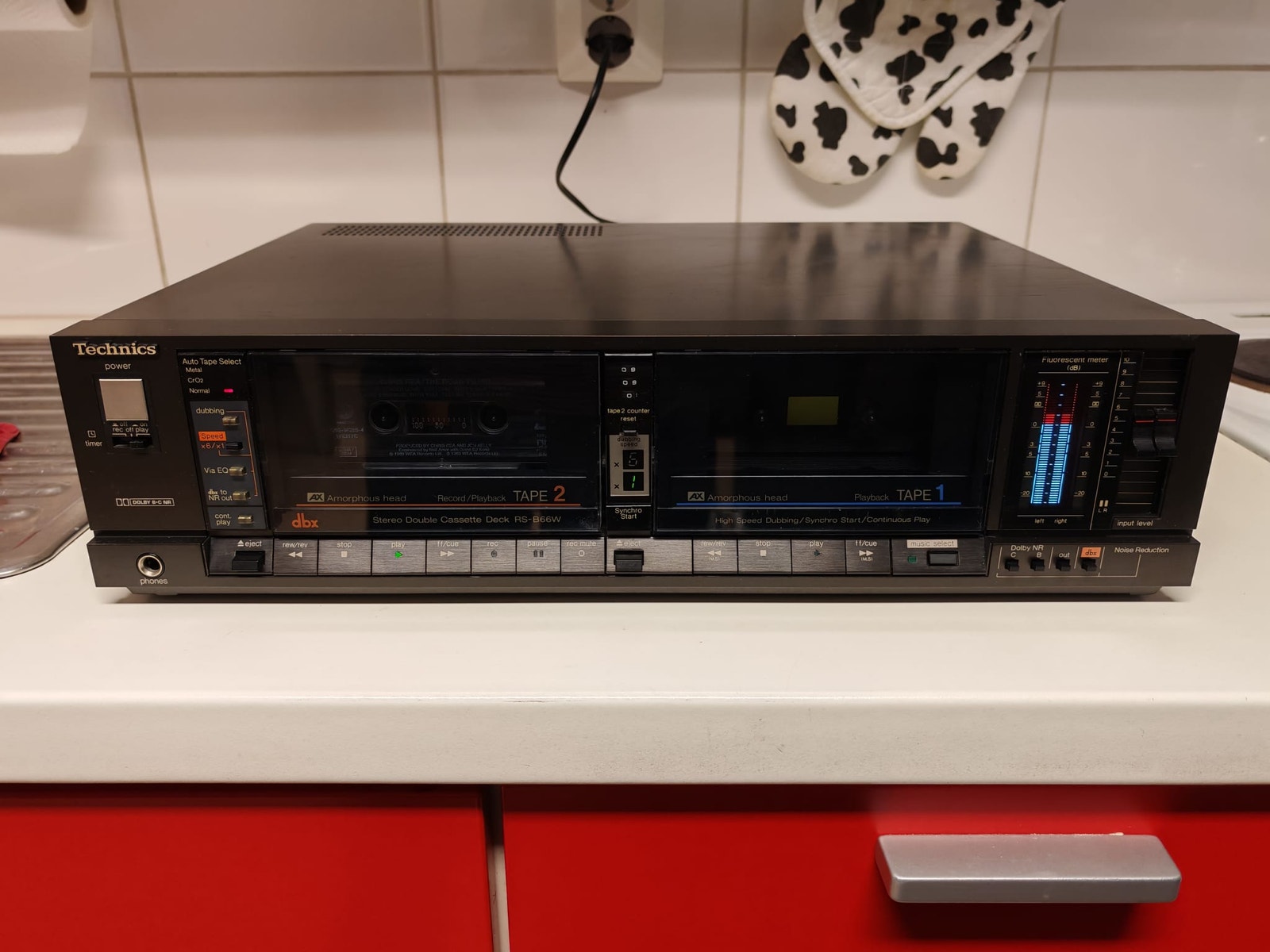 Technics RS-B66W kasettidekki | Tori