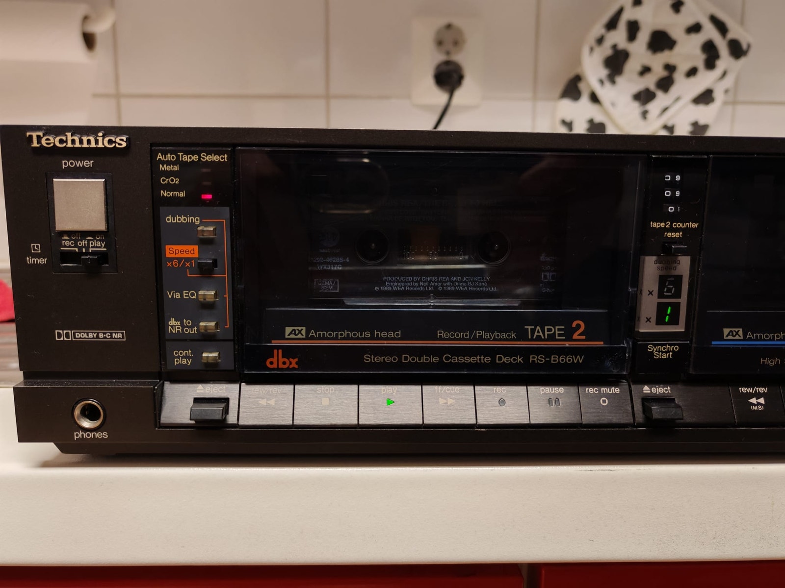 Technics RS-B66W kasettidekki | Tori