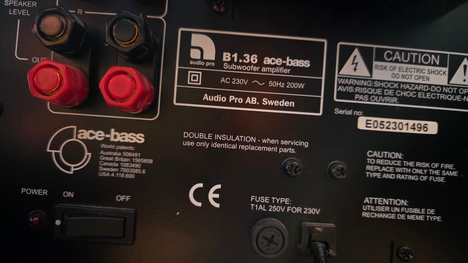 Audio Pro B1.36 ace-bass aktiivisubwoofer | Tori