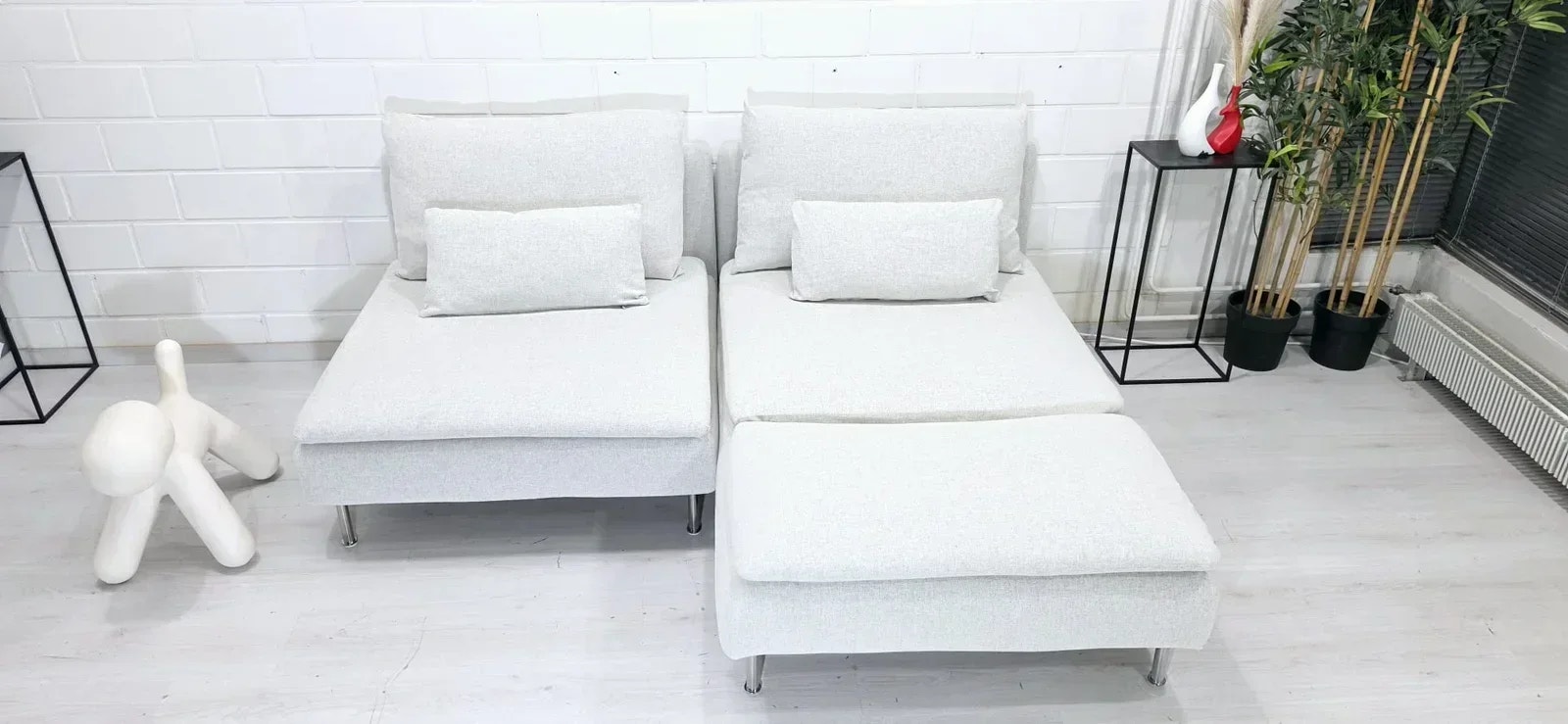 (s9)Söderhamn sohva+divaani Gunnared beige  ilmainen kuljetus vaikka tänään! 🚚