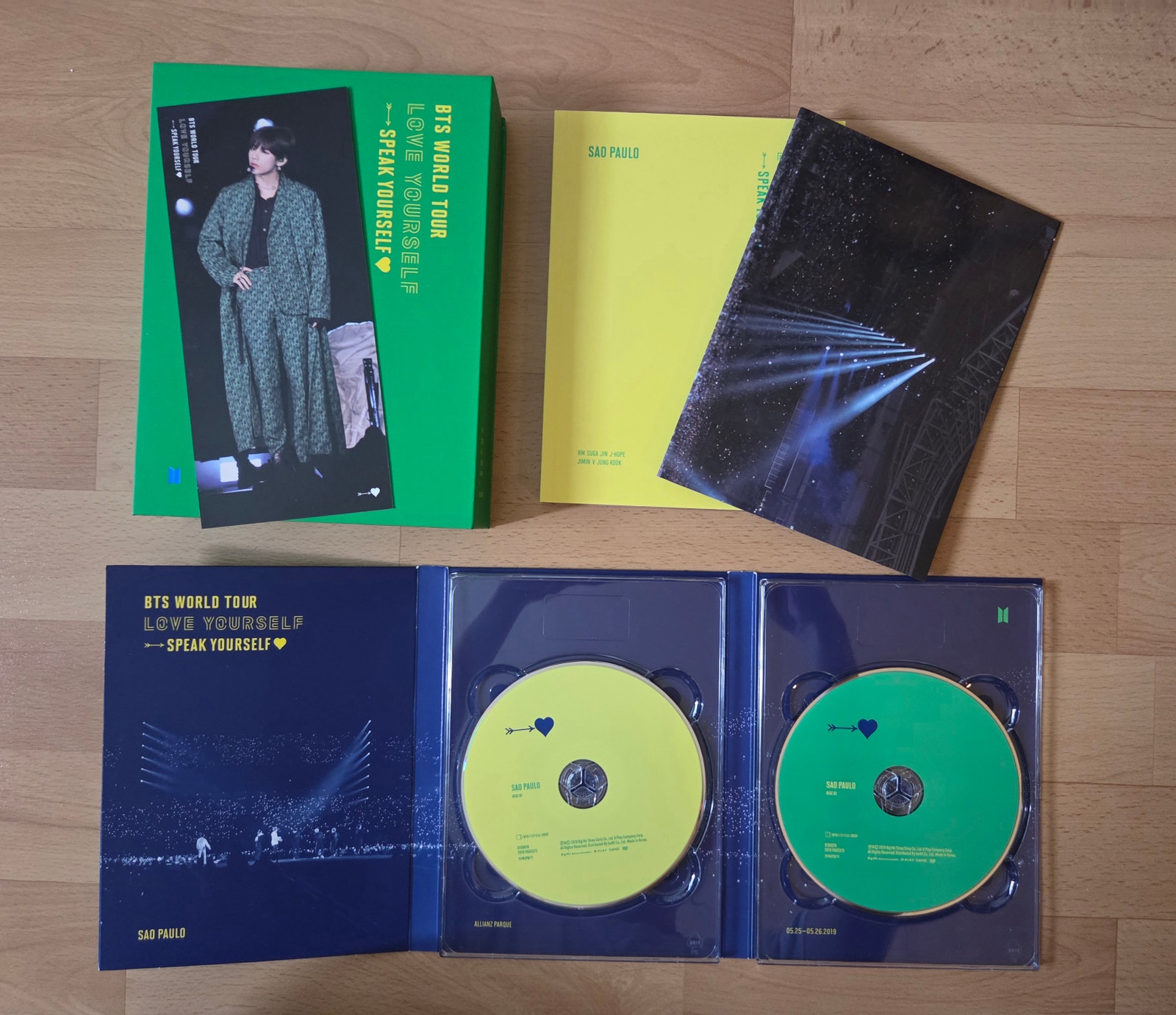 BTS LYS Speak Yourself Sao Paulo DVD | Tori