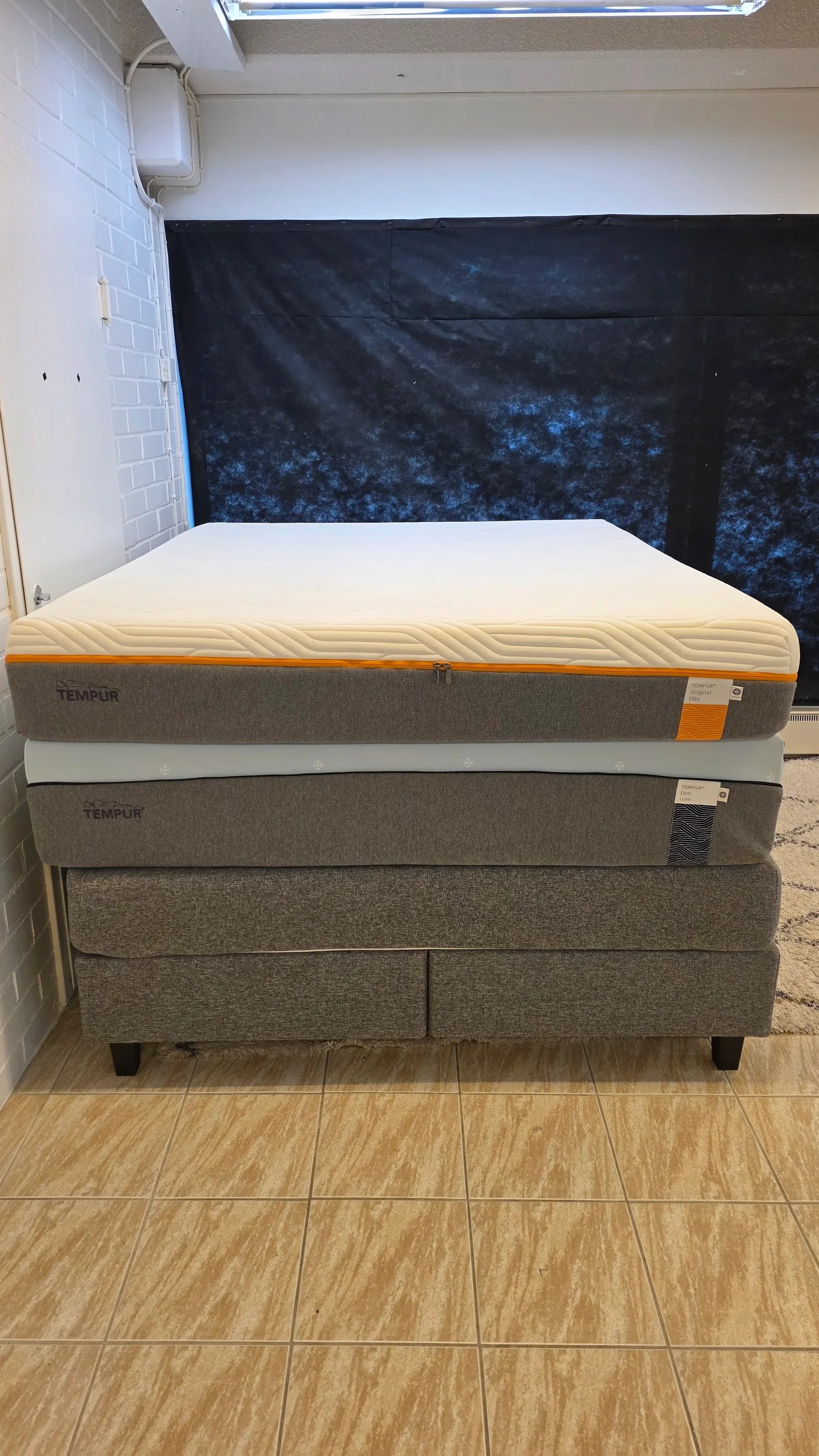 TEMPUR Orginal Elite patja 160x200, ilmainen kuljetus/Free delivery.
