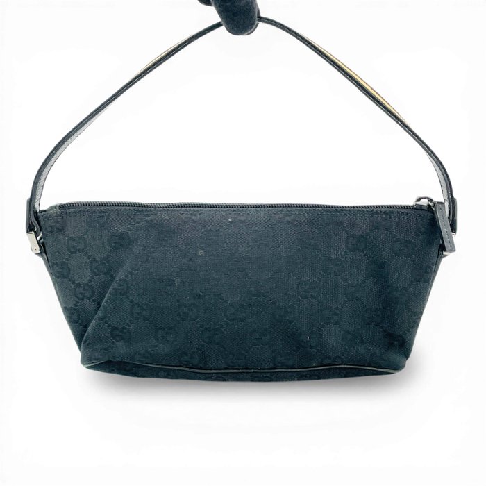 Gucci - GUCCI GG Canvas Black Accessory Pouch - Käsilaukku | Tori
