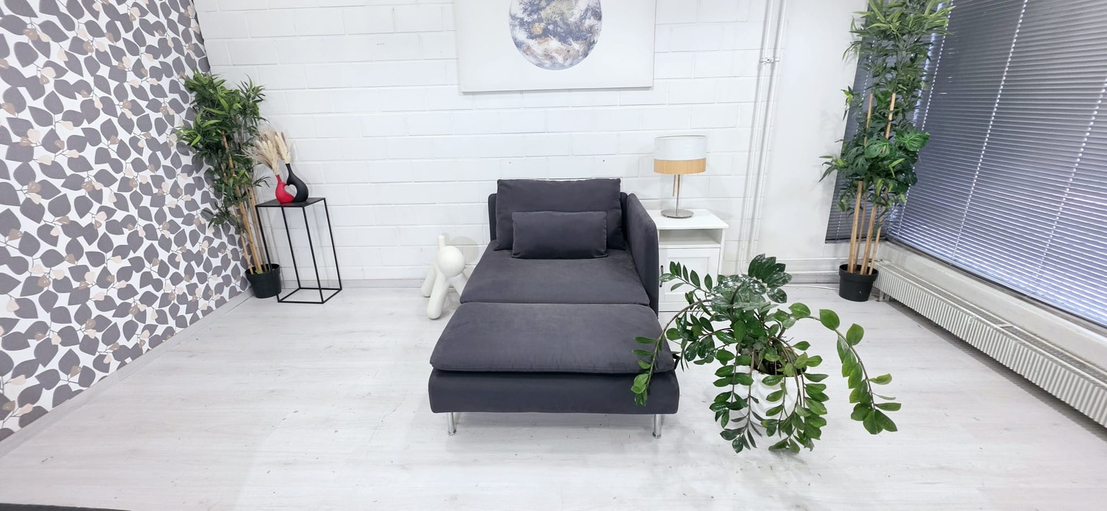 (S3) IKEA Söderhamn divaani, Samsta harmaa – ilmainen kuljetus vaikka tänään! 🚚