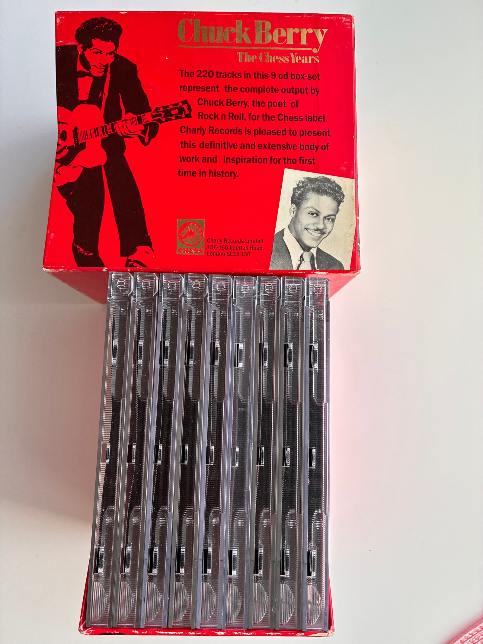 Chuck Berry – The Chess Years 9-CD Box Set (1991) – Harvinainen
