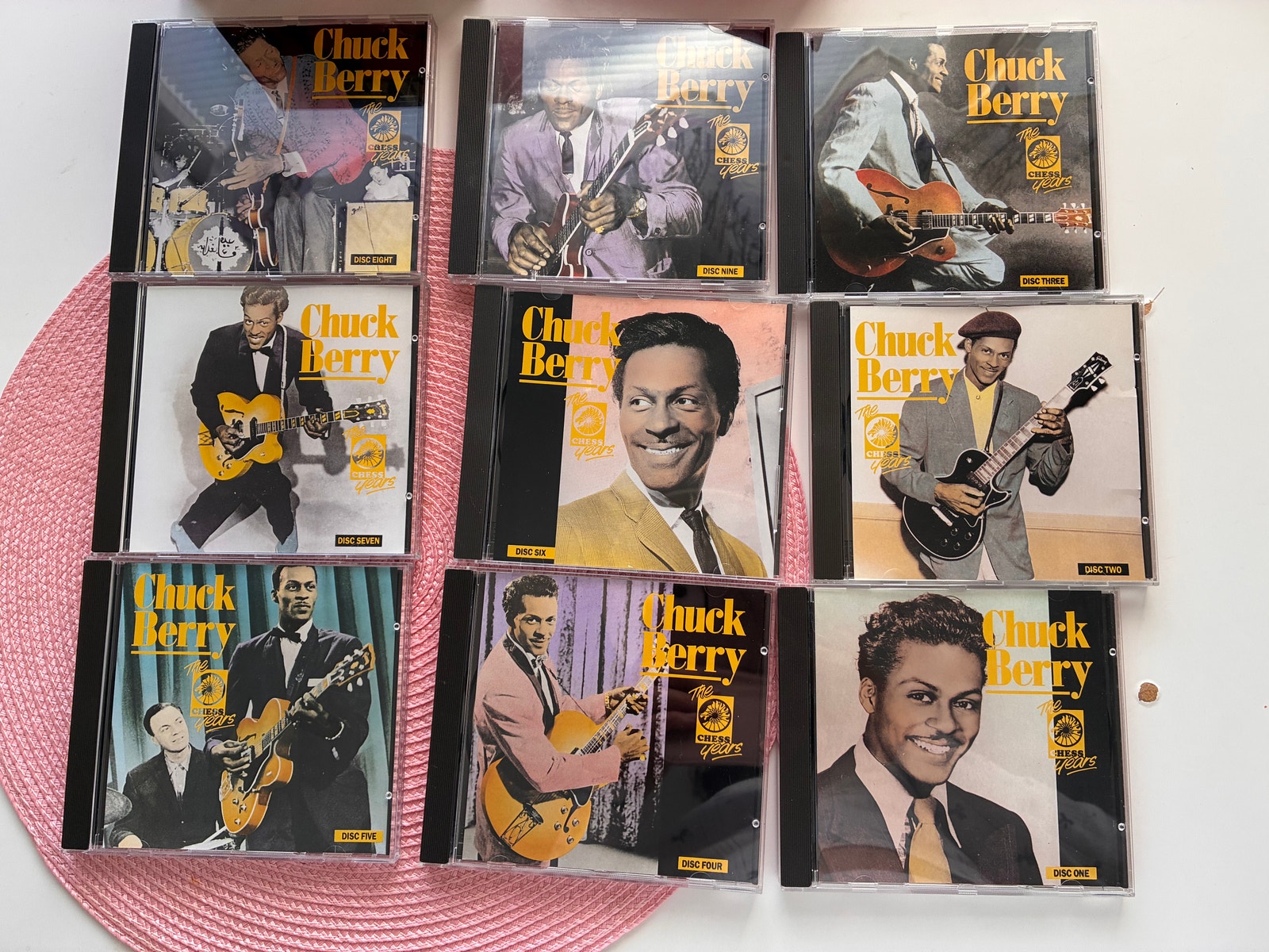 Chuck Berry – The Chess Years 9-CD Box Set (1991) – Harvinainen