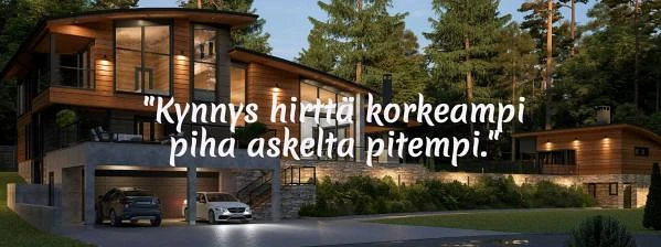 Kaupan Moderno Oy / Hirsirakennukset kansikuva