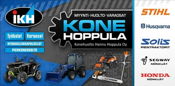 Kaupan Konehuolto Hannu Hoppula Oy (KoneHoppula) bannerikuva