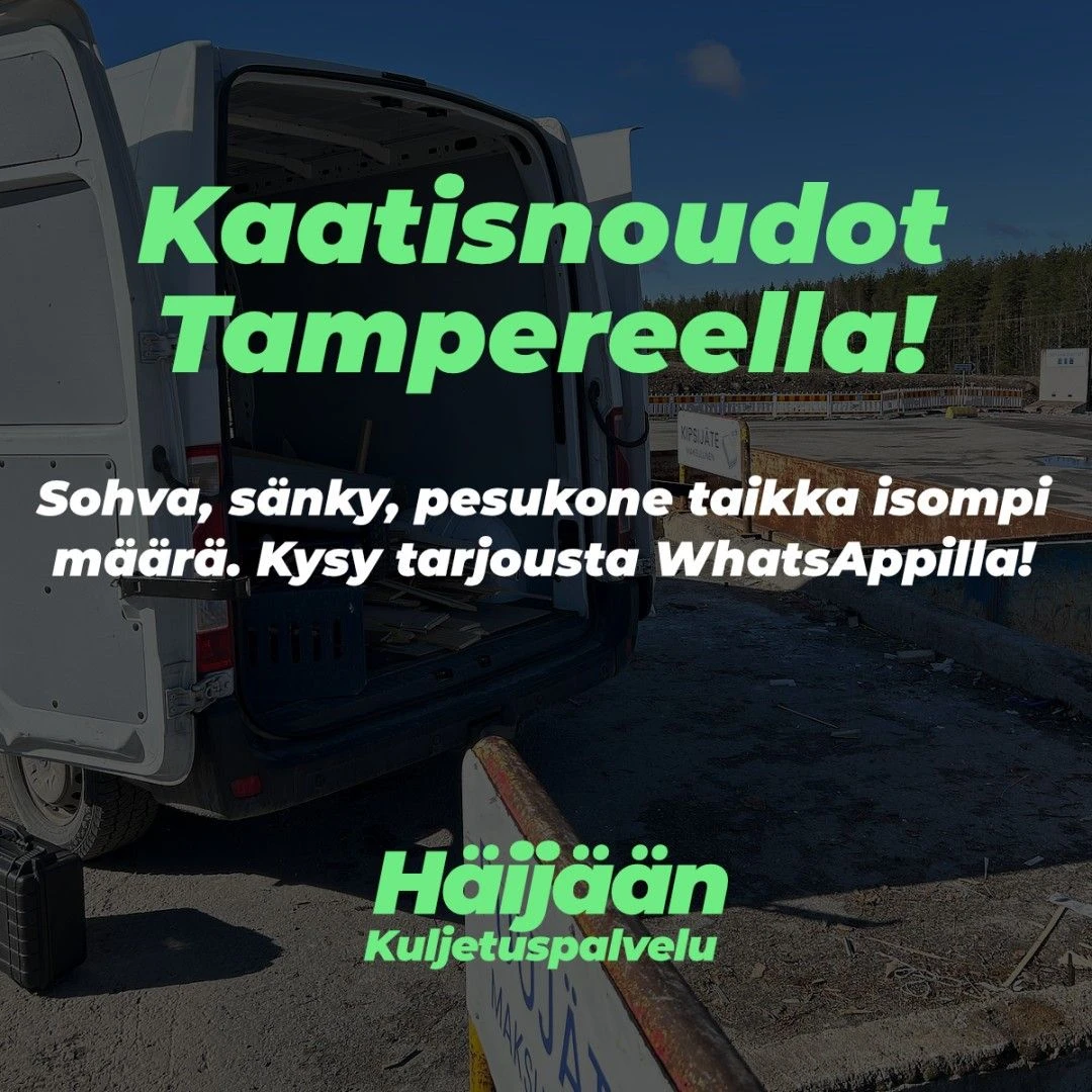 Kaupan Häijään Kuljetuspalvelu bannerikuva