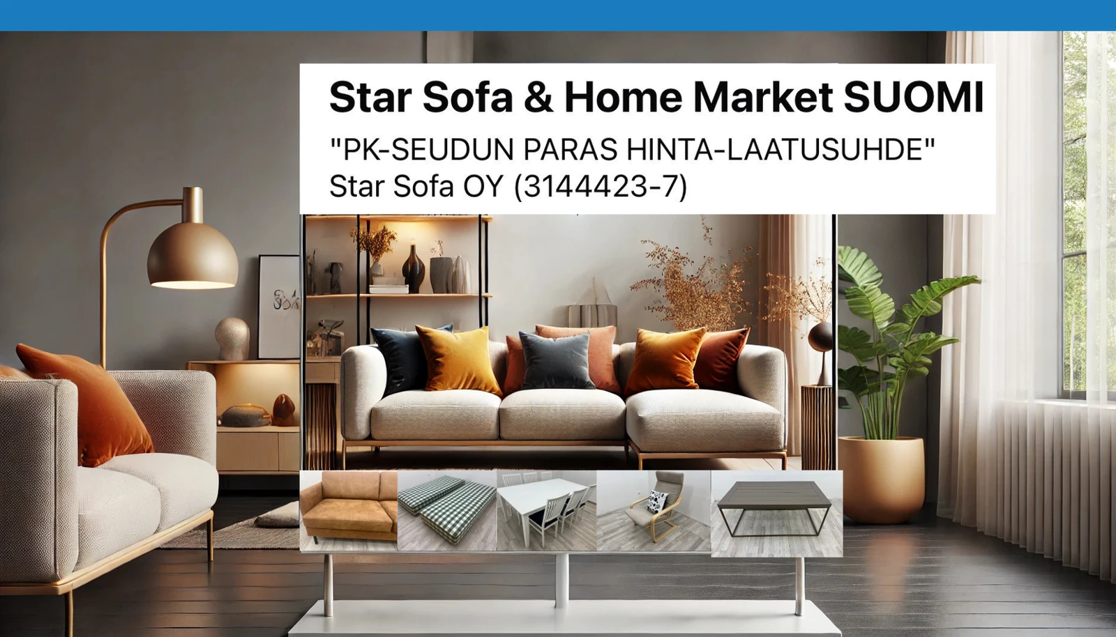 Kaupan Star Sofa & Home Market SUOMI bannerikuva