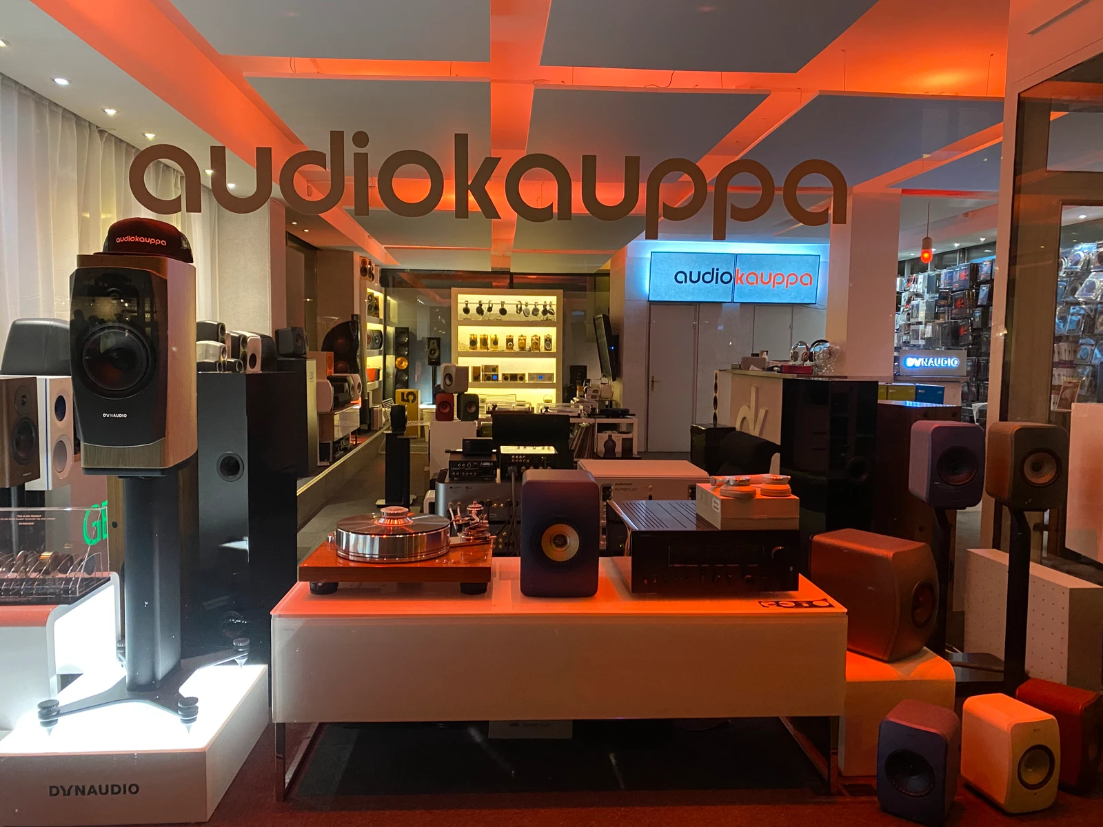 Kaupan Audiokauppa bannerikuva