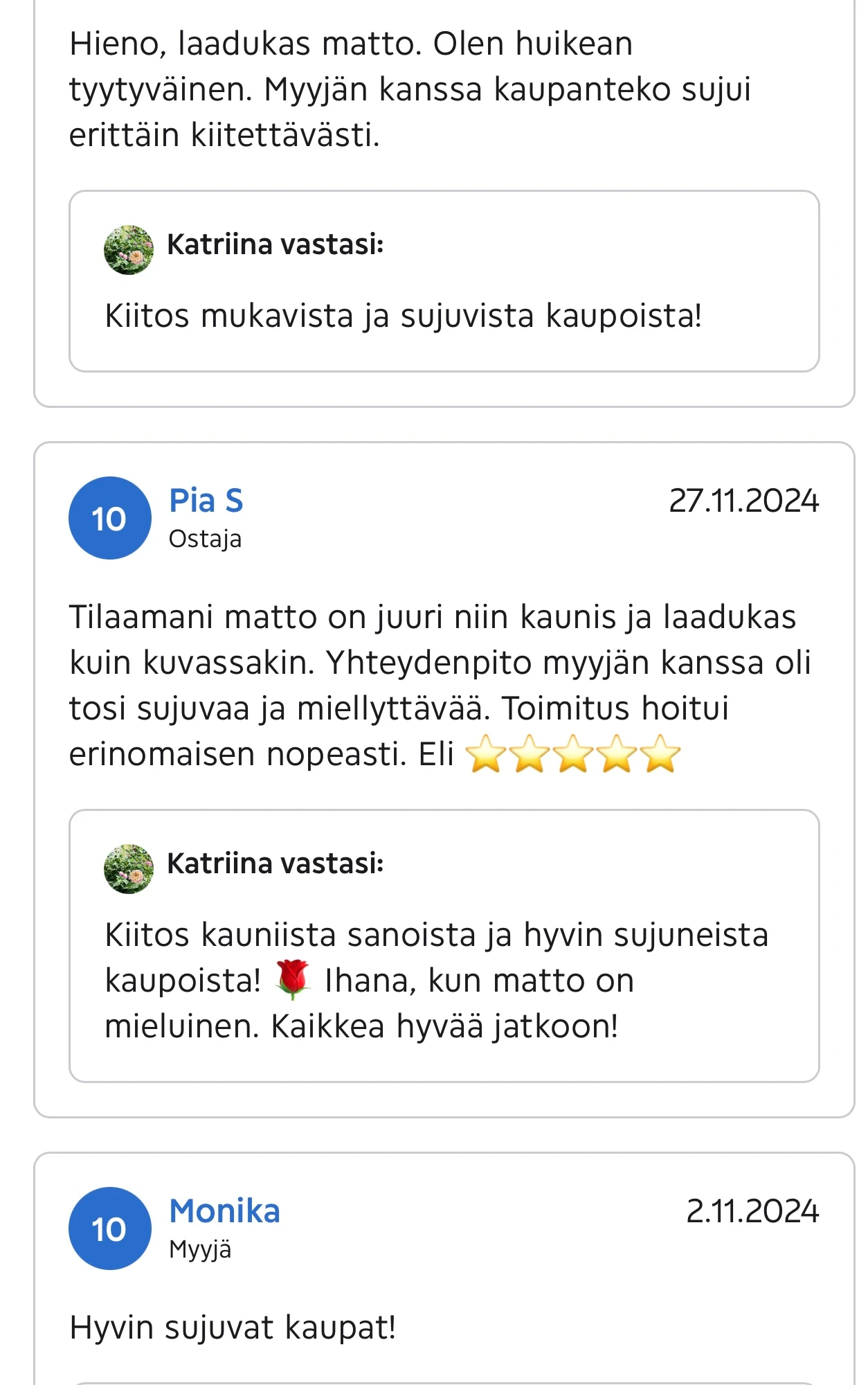 Kaupan Katriina Sassi kansikuva