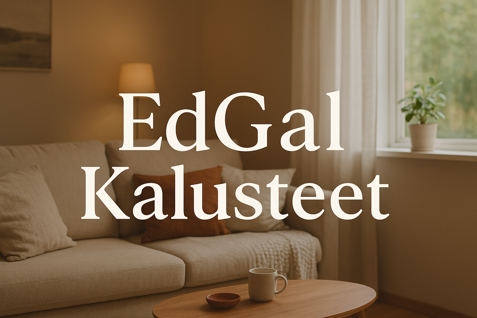 Kaupan EdGal Kalusteet kansikuva