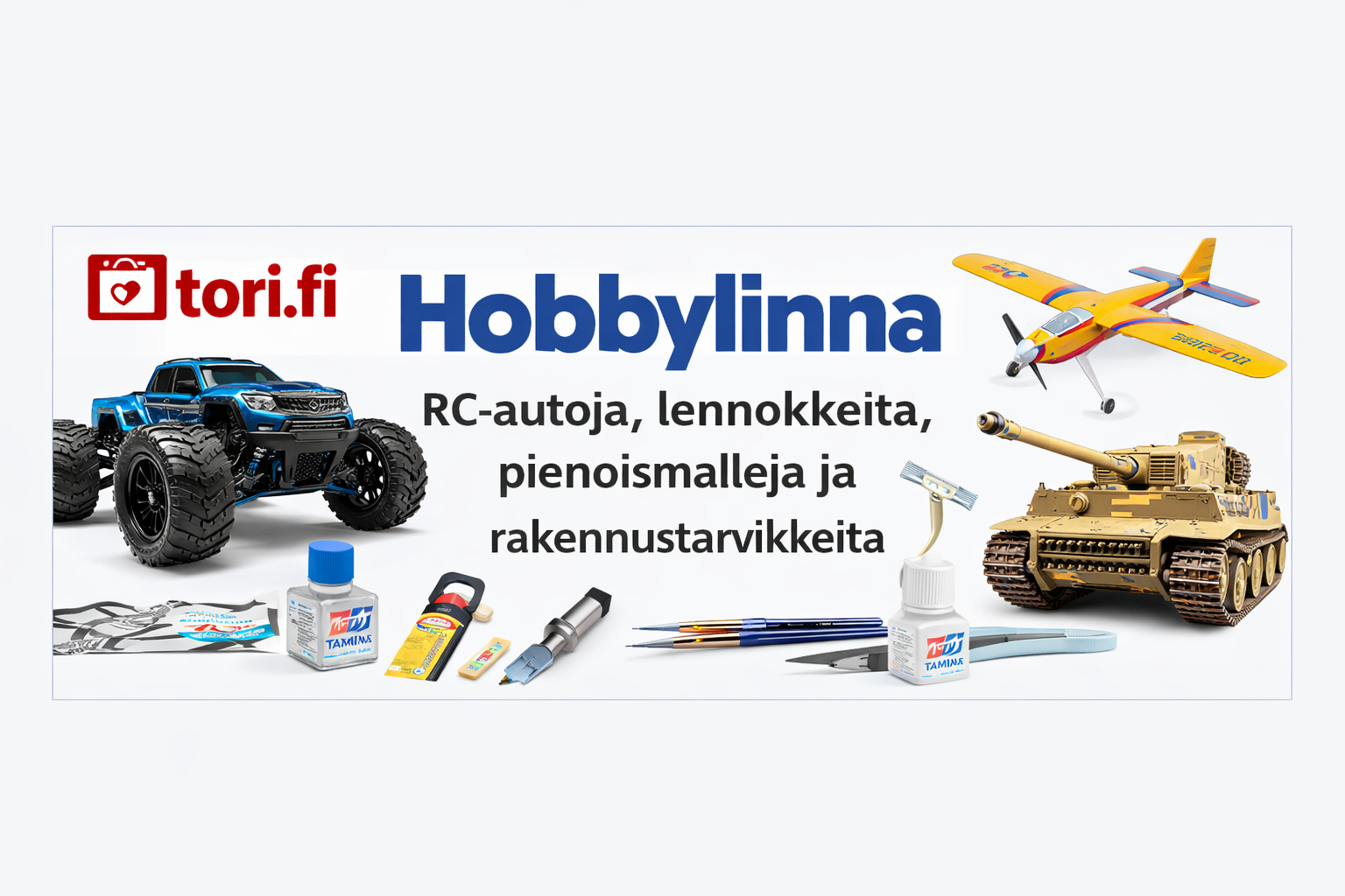 Kaupan Hobbylinna Oy verkkokauppa kansikuva
