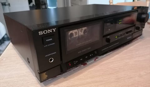 Sony TC-FX120 kasettidekki  			