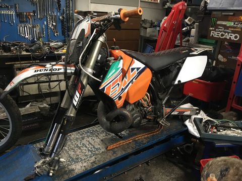 KTM EXC 250 2003 osia