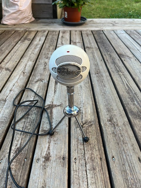 Blue snowball mikrofoni  			