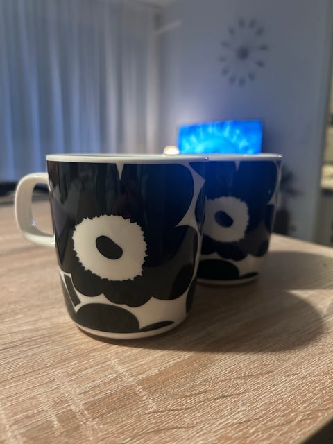 【 marimekko】Big KIVI ✖️2 Naisten valikoima Marimekko Kangasmekko, koko 36 (Beige) | Emmy