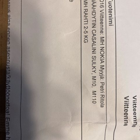 Ilmoituksen kuva