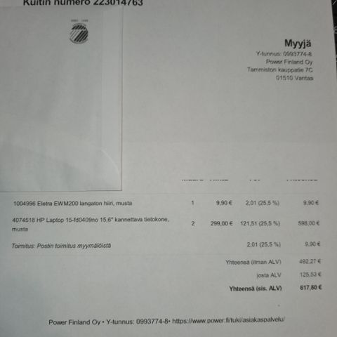 Ilmoituksen kuva