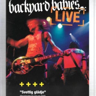 Backyard Babies – Live Live In Paris CD + DVD JAPAN | Tori