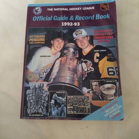 NHL official guide & record book 1985-1999 | Tori