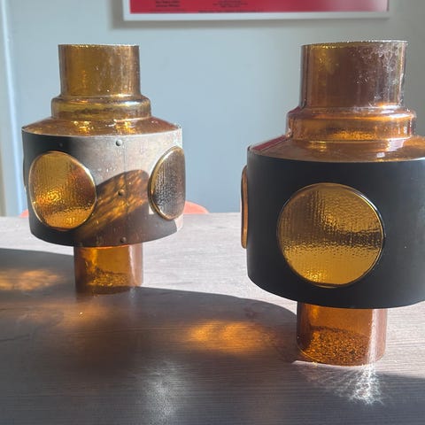 Design House Stockholm Block Lamp Amber | Tori