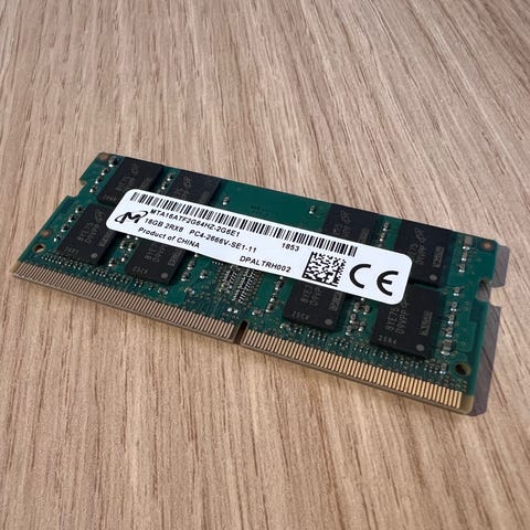 DDR4 SO-DIMM 2666 MHz 2 x 8GB (16GB) | Tori