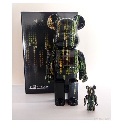Banksy (1974) - Bearbrick 1000% Banksy Brandalism - Riot Cop | Tori