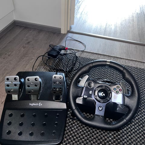 Logitech g920 rattipoljin setti + vaihdekeppi | Tori