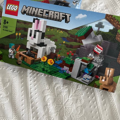 Minecraft lego rabbit farm | Tori
