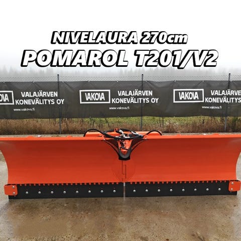 Pomarol T201/V3 NIVELAURA - 300cm - EURO-kiinnike | Tori