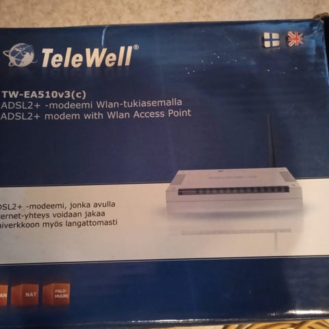 TeleWell TW-EA501 ADSL modem | Tori