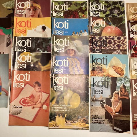 Kotiliesi Vuosikerta 1971 Kaikki Paitsi Numerot 8 Ja 21 Tori