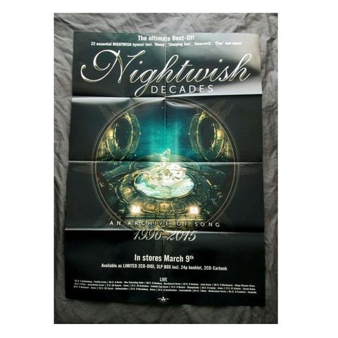 Tarja Turunen kiertue / keikka juliste, Nightwish | Tori