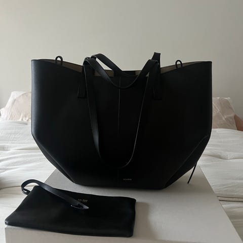 Polène nahkainen käsilaukku naiset ruskea | Tori