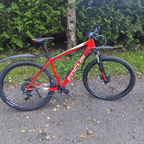 White XC 290 Comp 29” runkokoko xl,maastopyörä, musta-punainen | Tori